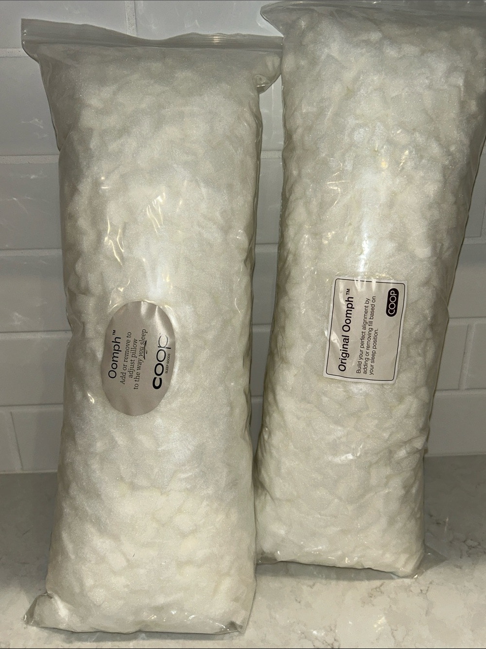 Coop Pillow Oomph 2 refill only NEW